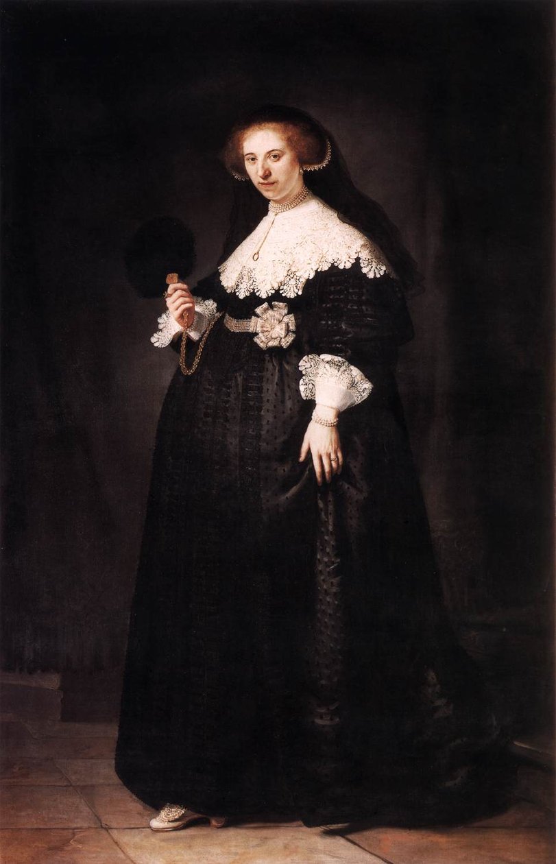 Muotokuva Oopjen Coppitista tekijältä Rembrandt van Rijn