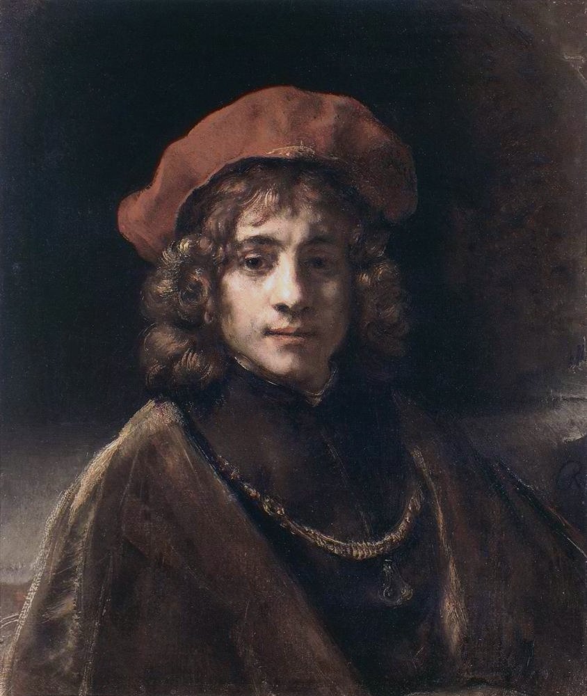 Tituksen muotokuva tekijältä Rembrandt van Rijn