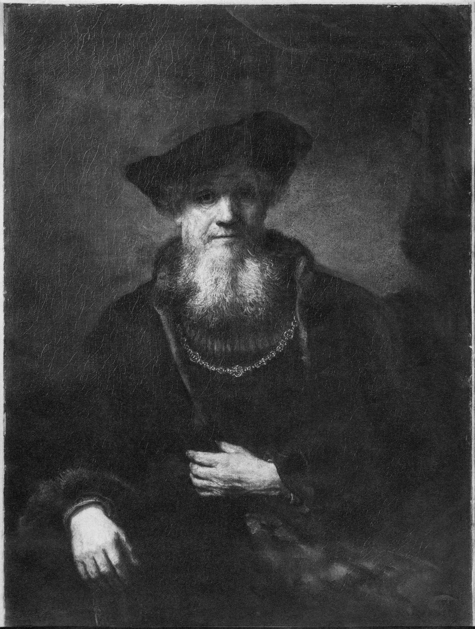 Rabbin muotokuva tekijältä Rembrandt van Rijn