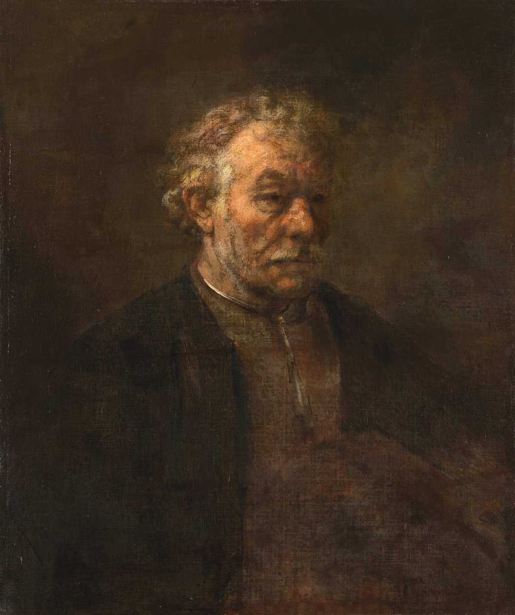 Vanhuksen miehen muotokuva tekijältä Rembrandt van Rijn