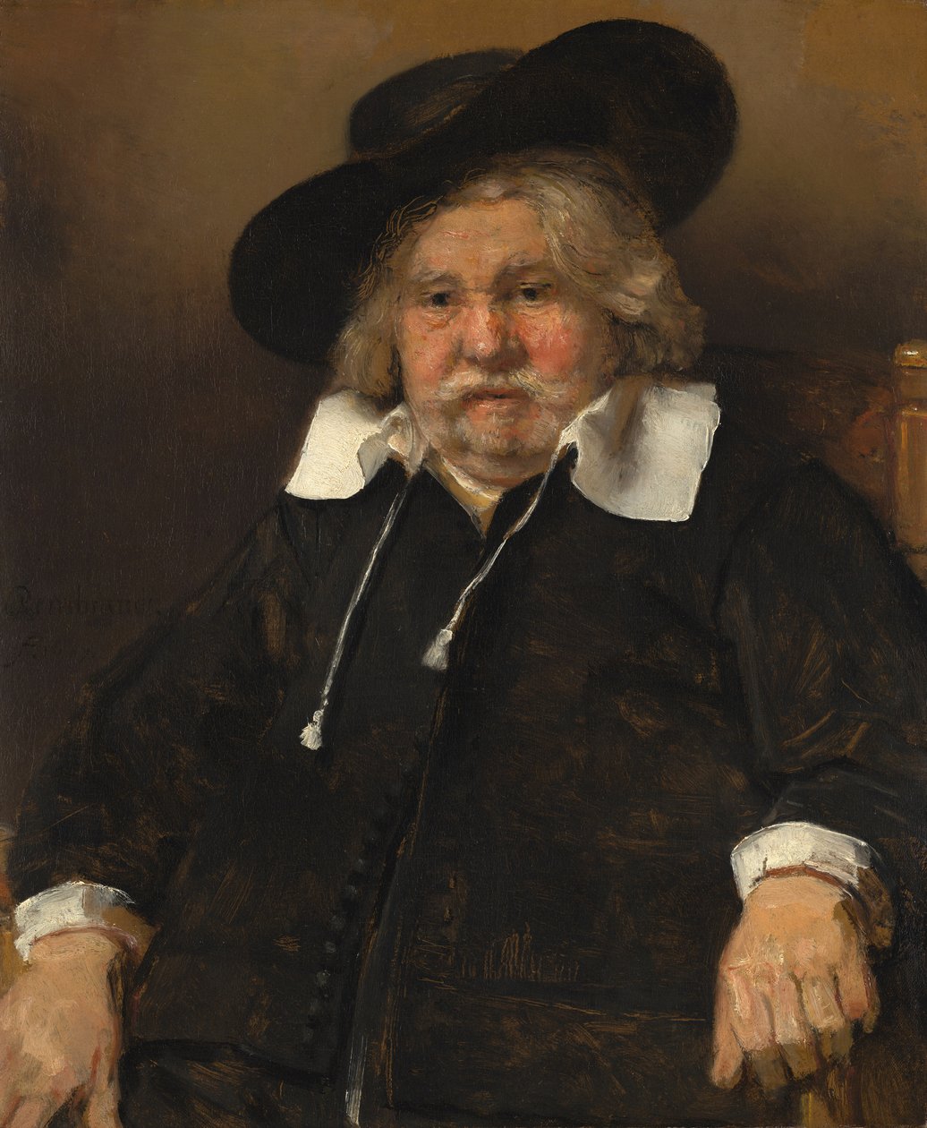 Vanhan miehen muotokuva, 1667 tekijältä Rembrandt van Rijn