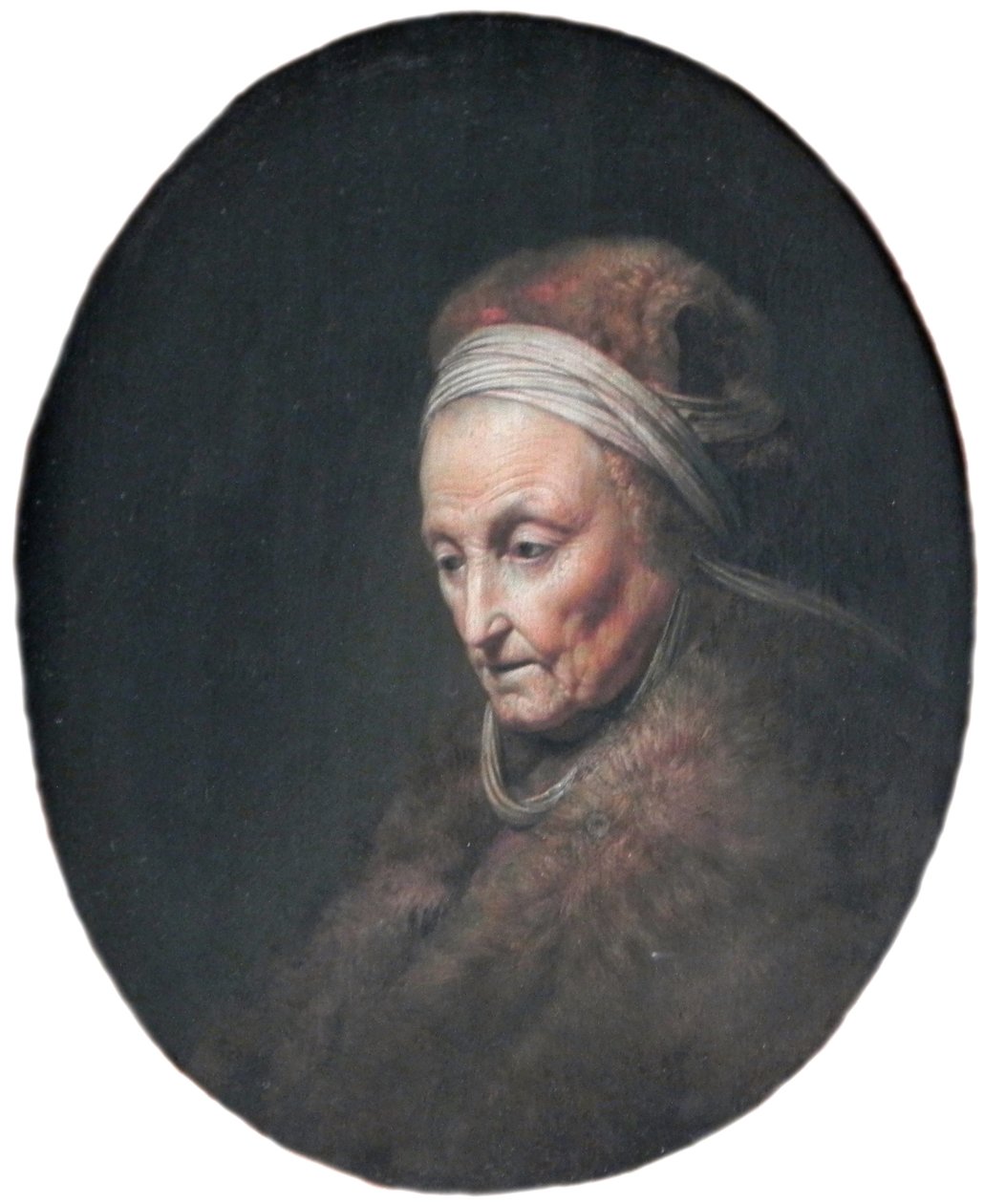 Rembrandtsin äiti tekijältä Rembrandt van Rijn