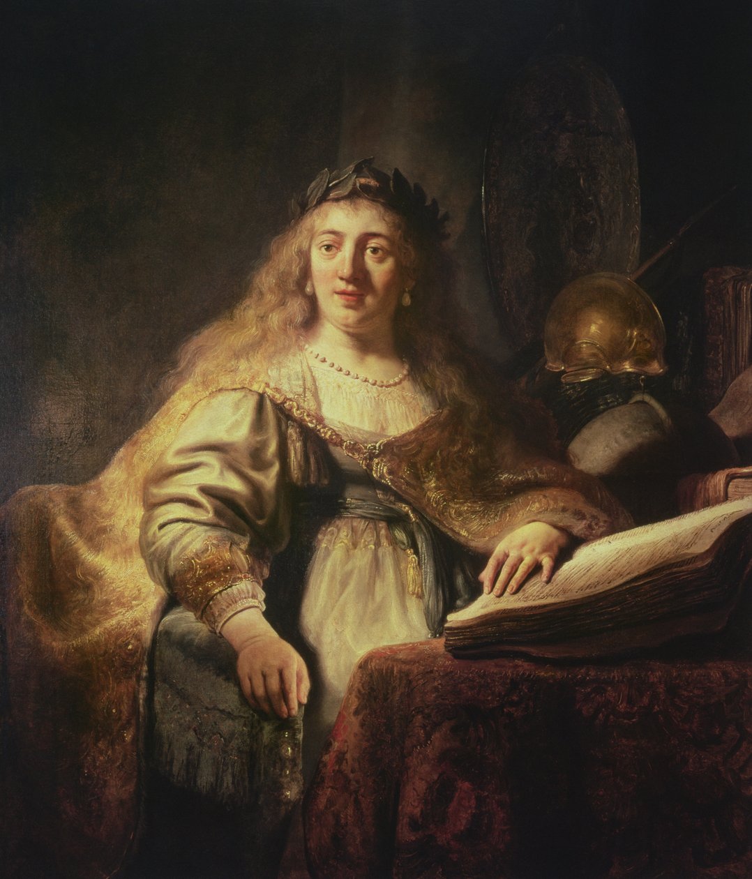 Saskia Minervana tekijältä Rembrandt van Rijn