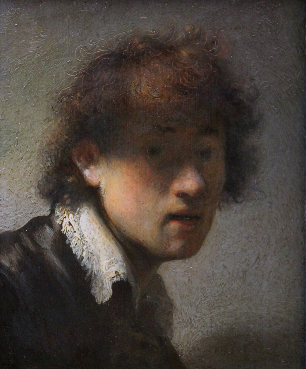 Omakuva varhaisessa iässä tekijältä Rembrandt van Rijn