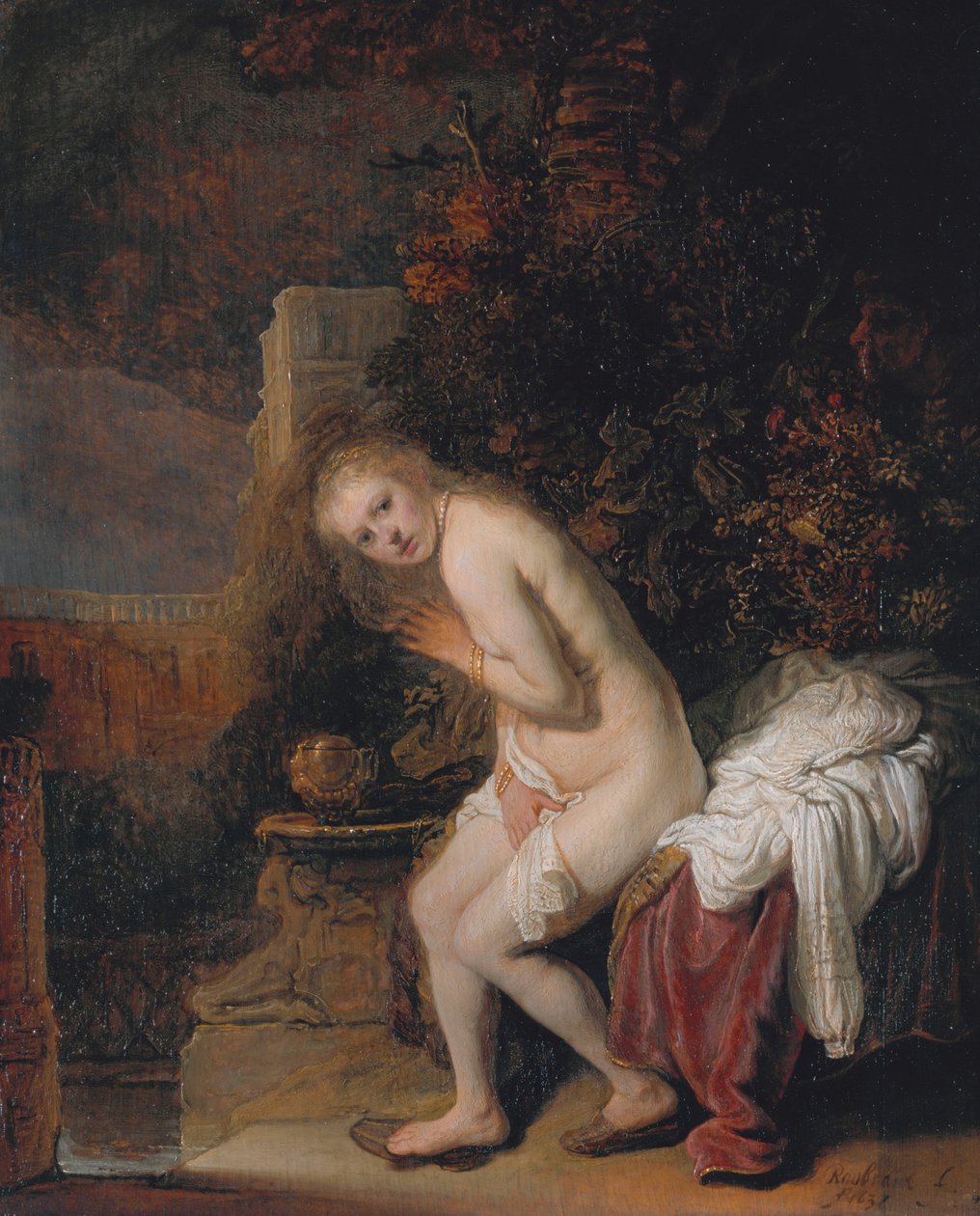 Susanna tekijältä Rembrandt van Rijn
