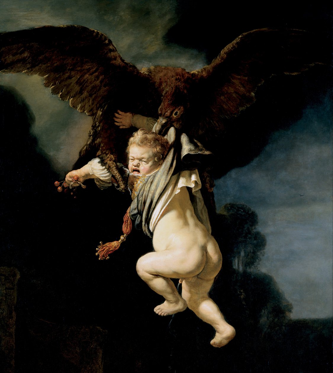 Ganymeden sieppaus tekijältä Rembrandt van Rijn