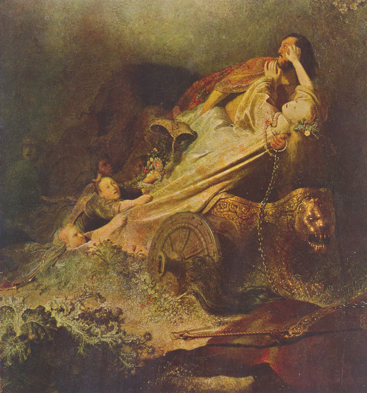 Proserpinan sieppaus tekijältä Rembrandt van Rijn