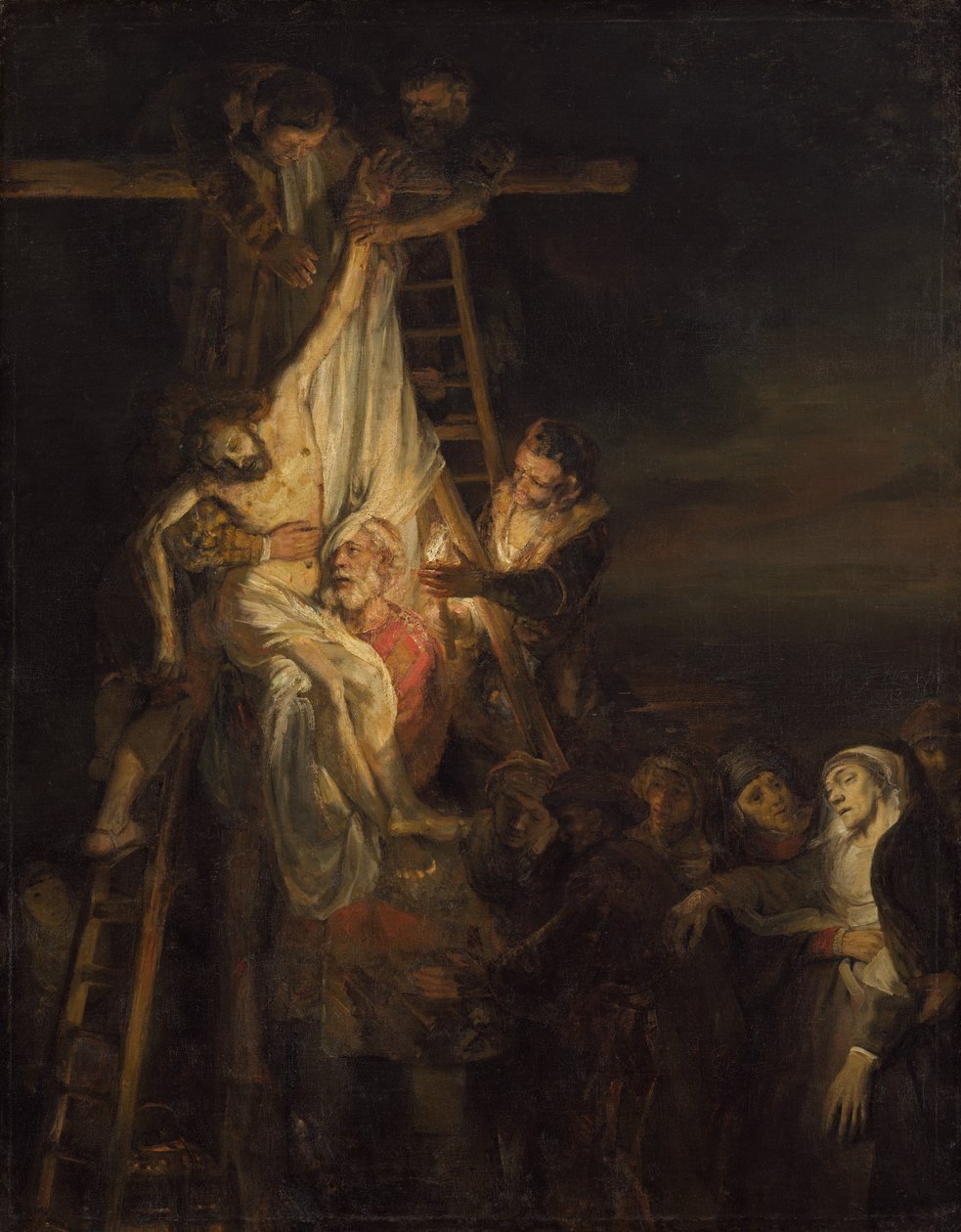 Lasku ristiltä tekijältä Rembrandt van Rijn