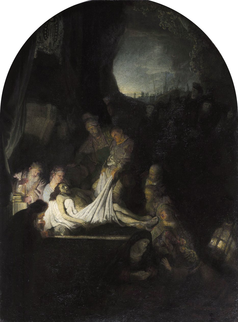 Entombment tekijältä Rembrandt van Rijn