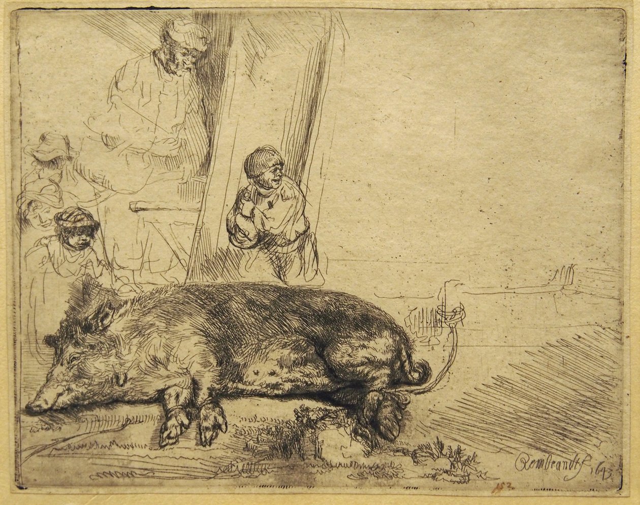 Hog tekijältä Rembrandt van Rijn