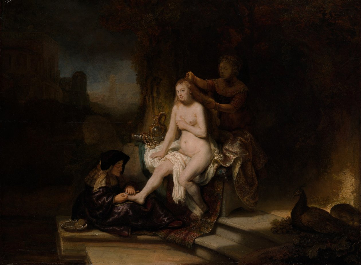 Bathsheban wc tekijältä Rembrandt van Rijn