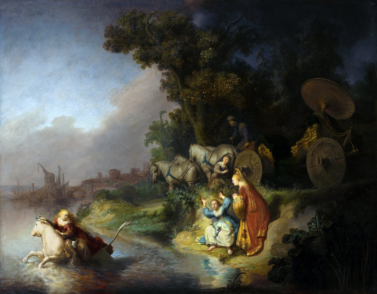 Europan sieppaus tekijältä Rembrandt van Rijn