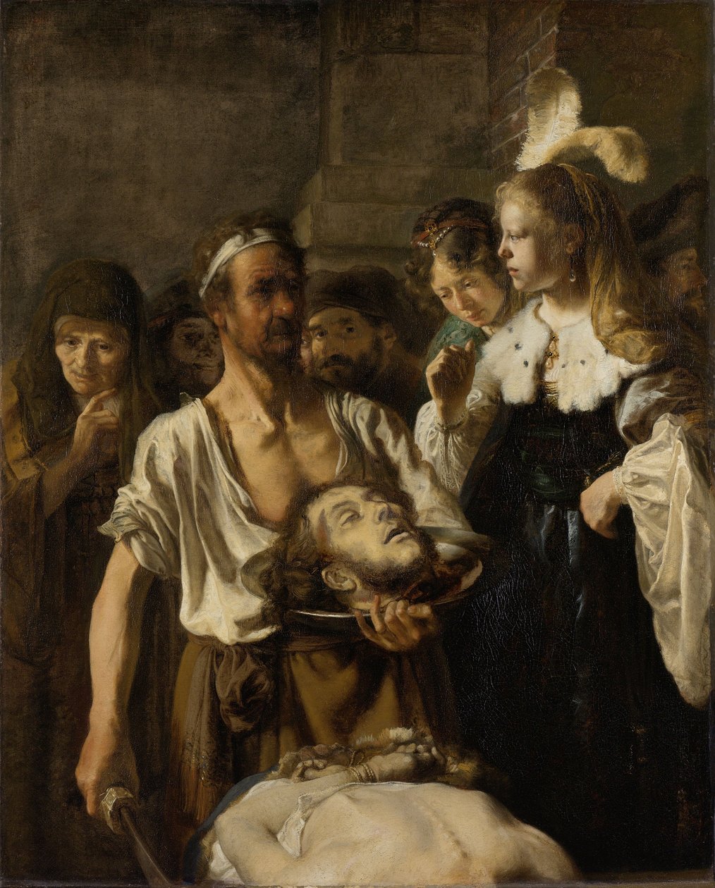 Johannes Kastajan mestaruus tekijältä Rembrandt van Rijn