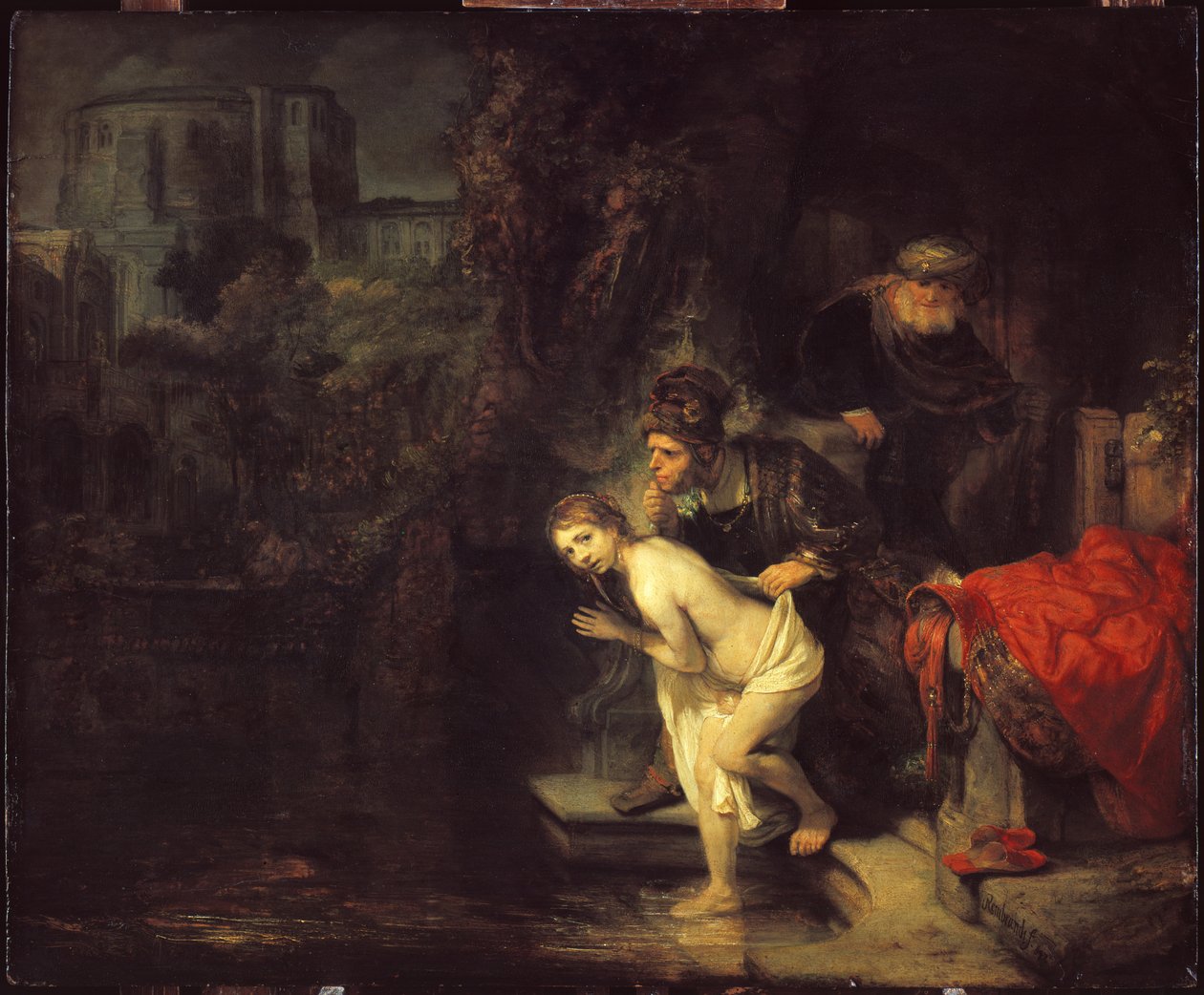 Susanna ja vanhimmat tekijältä Rembrandt van Rijn