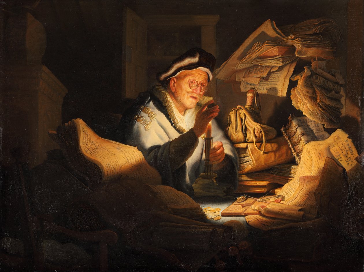 Rahanvaihtaja tekijältä Rembrandt