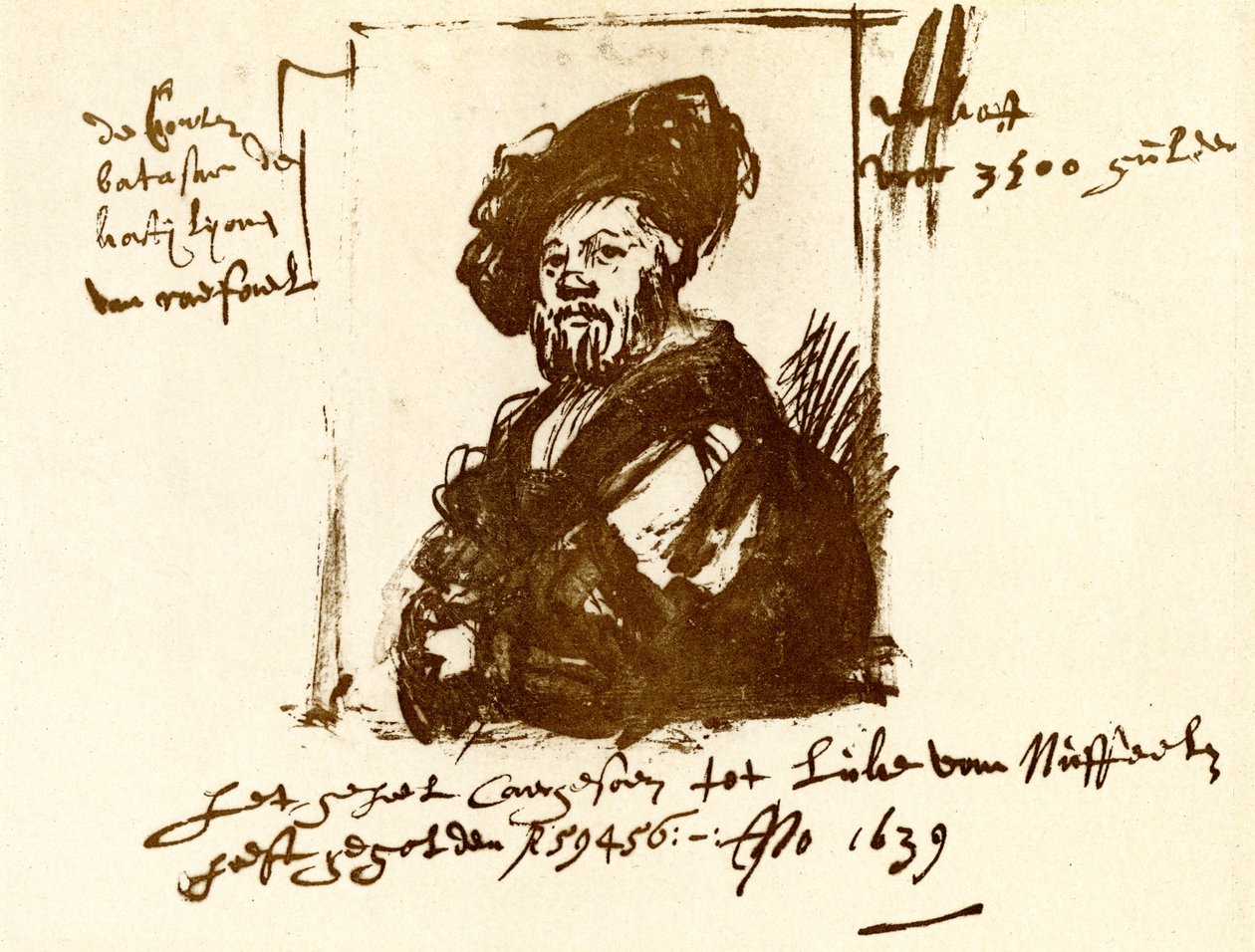 Kreivi Balthasar Castiglione tekijältä Rembrandt van Rijn