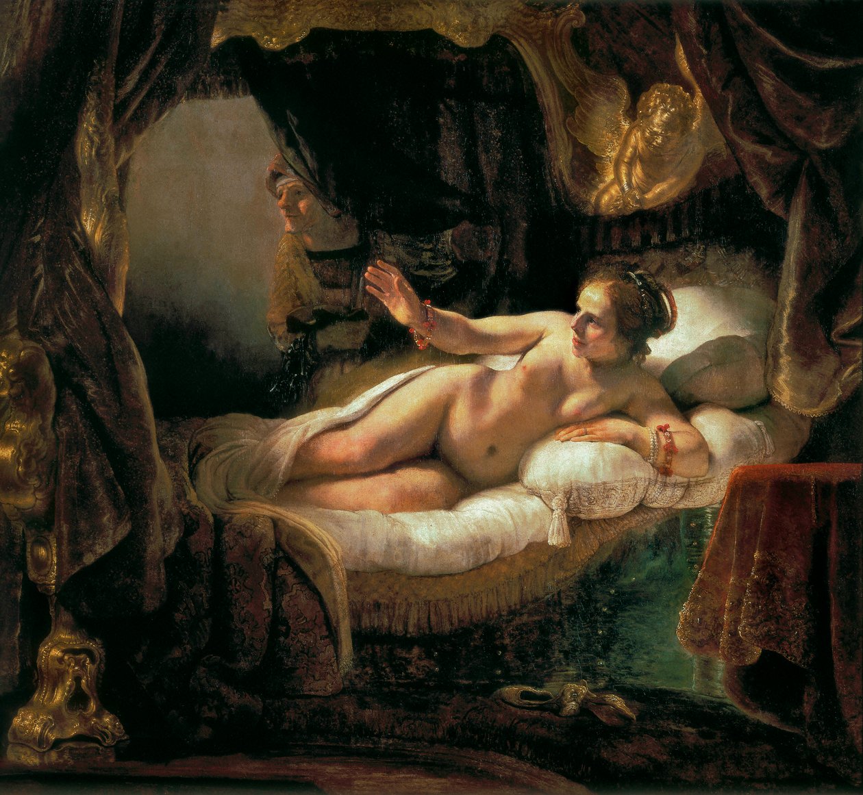 Danae tekijältä Rembrandt van Rijn