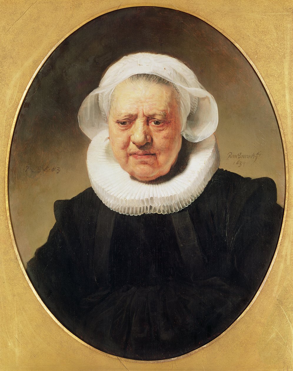 Aechje Claesdarin muotokuva tekijältä Rembrandt van Rijn