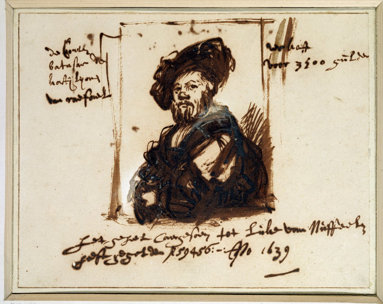 Baldassare Castiglionen muotokuva tekijältä Rembrandt van Rijn