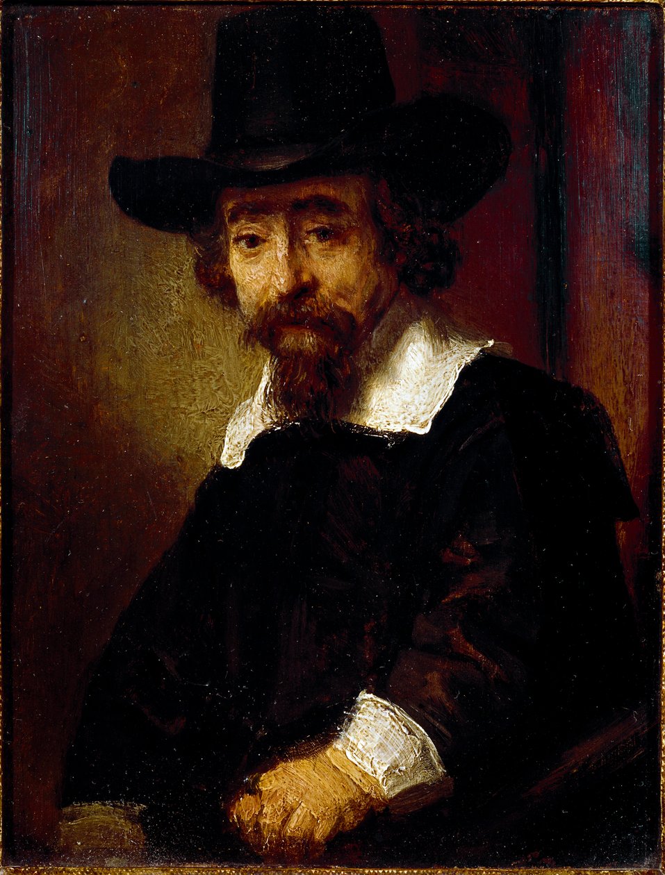 Tohtori Ephraim Buenon muotokuva tekijältä Rembrandt Harmensz. van Rijn