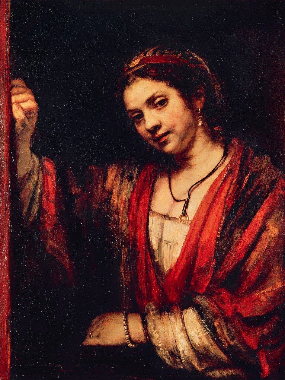 Hendrickje Stoffelsin muotokuva tekijältä Rembrandt Harmensz. van Rijn