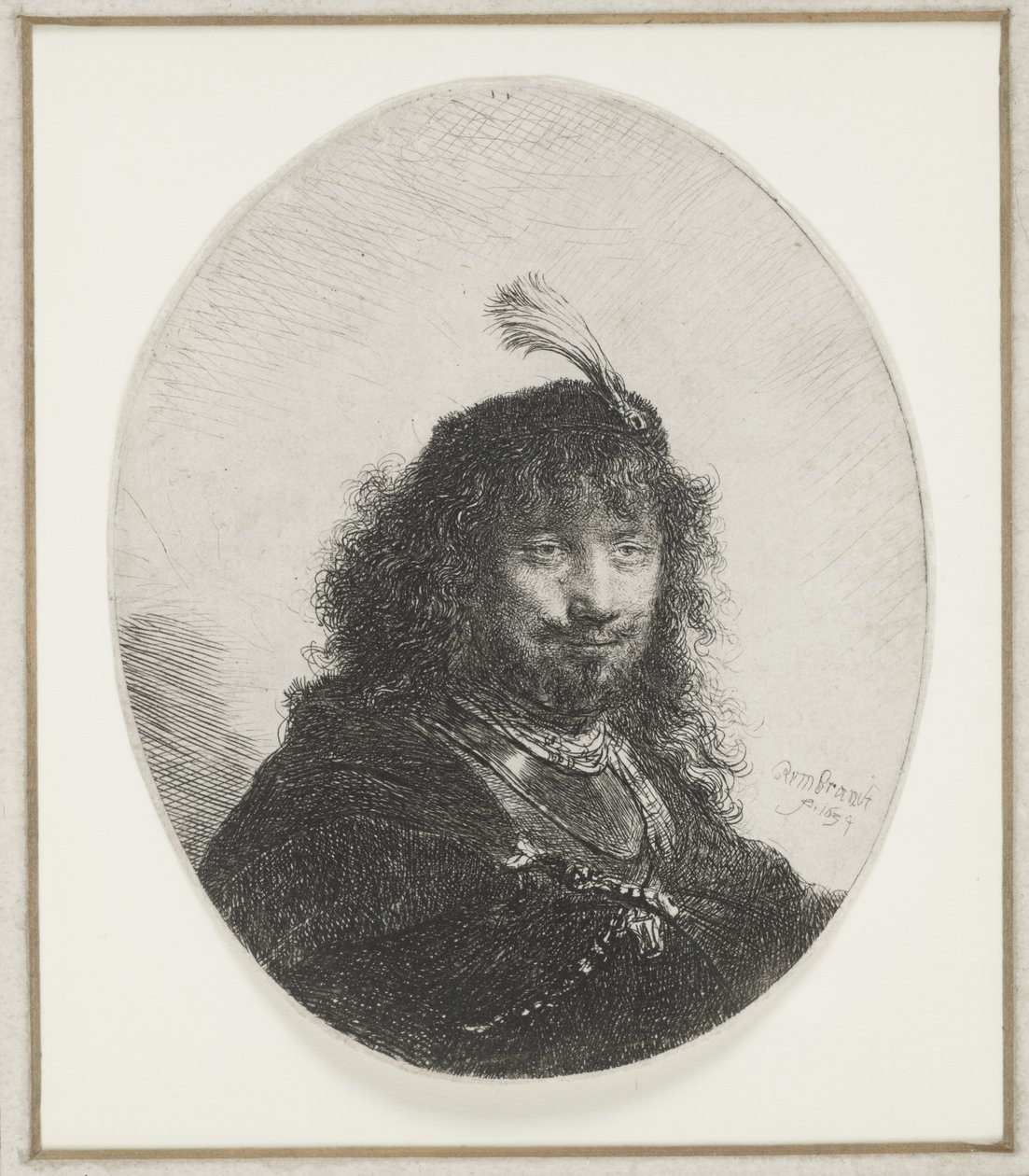Rembrandt umpilakilla, 1634 tekijältä Rembrandt van Rijn