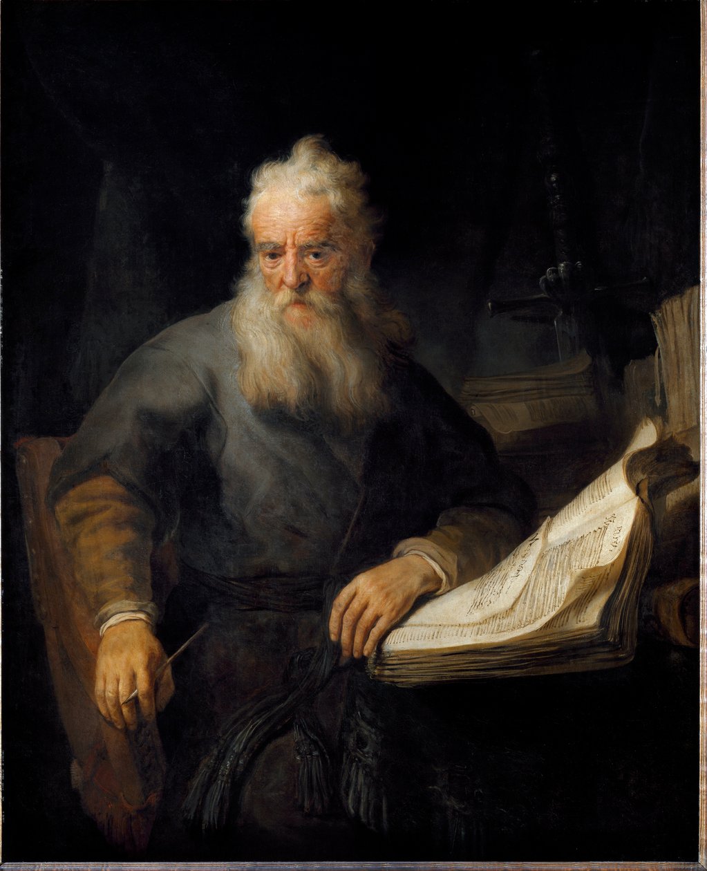 Pyhän Paavalin esitys (maalaus tekijältä Rembrandt van Rijn