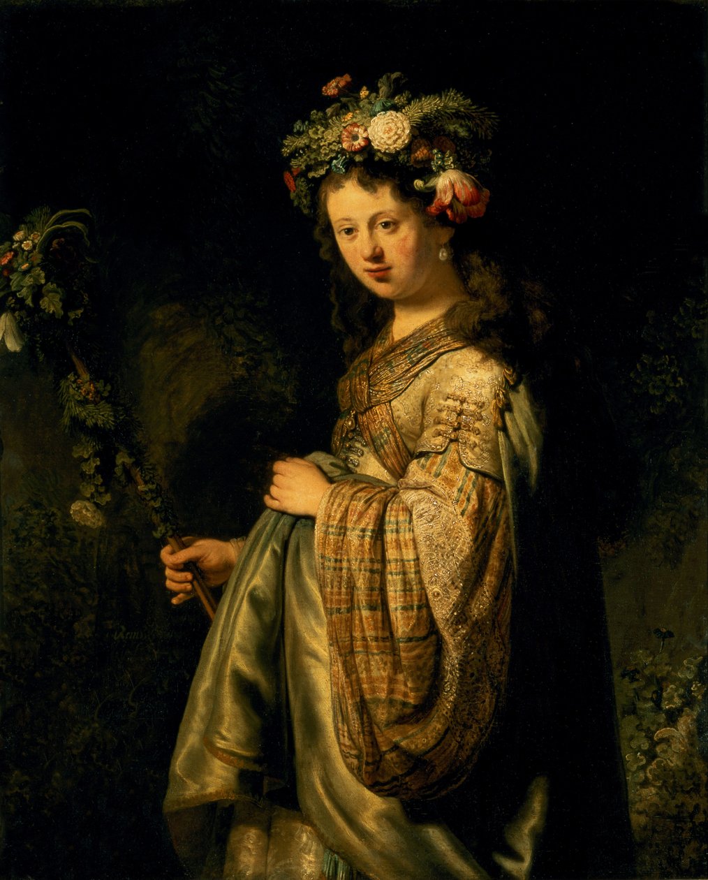 Saskia Florana tekijältä Rembrandt van Rijn