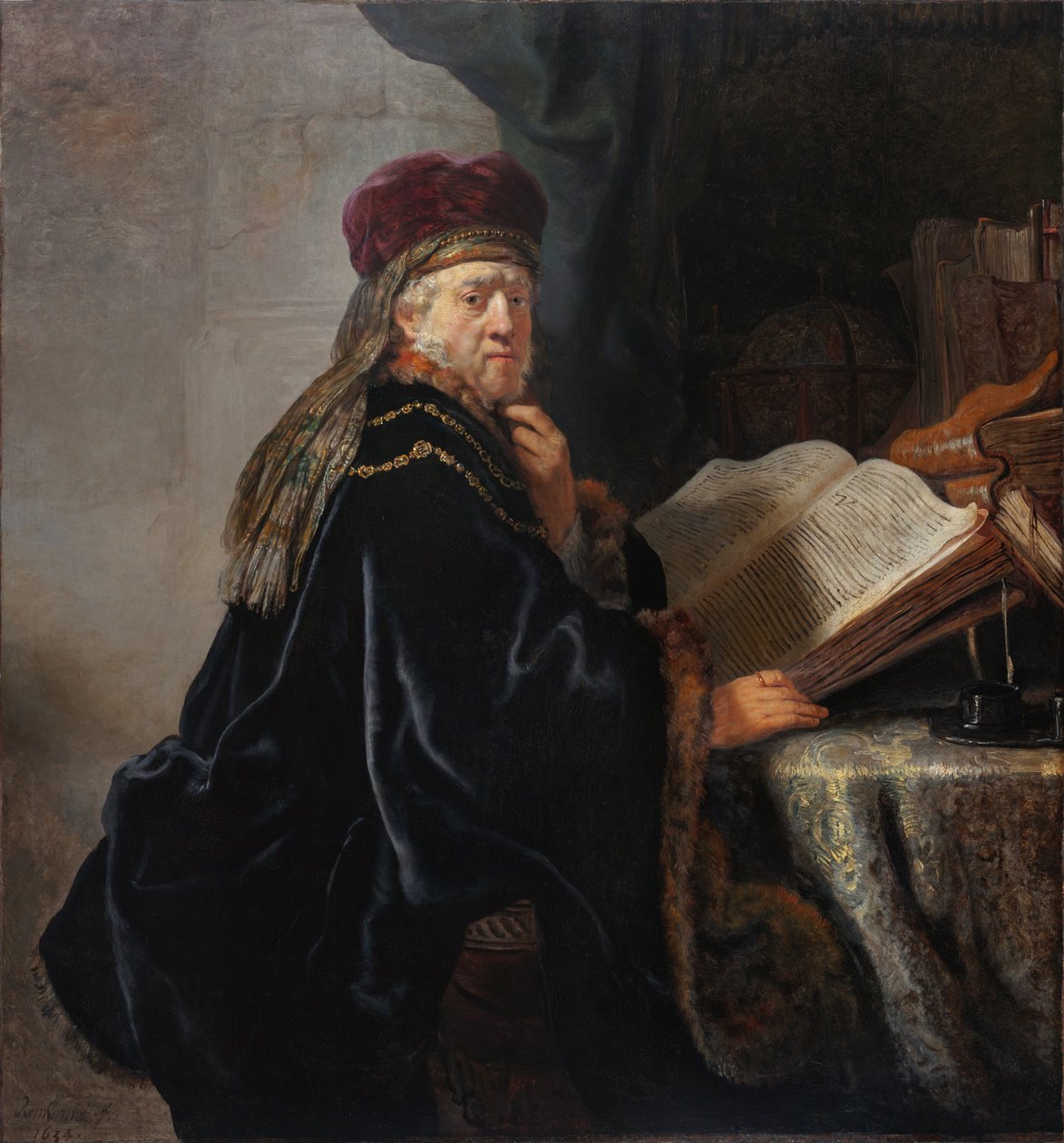 Tutkija tutkimuksessaan tekijältä Rembrandt van Rijn