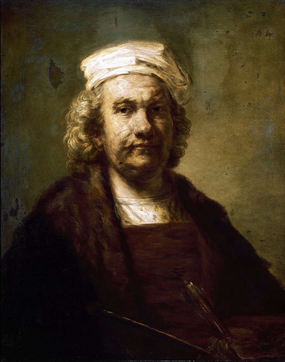 Omakuva. (öljy kankaalle tekijältä Rembrandt van Rijn