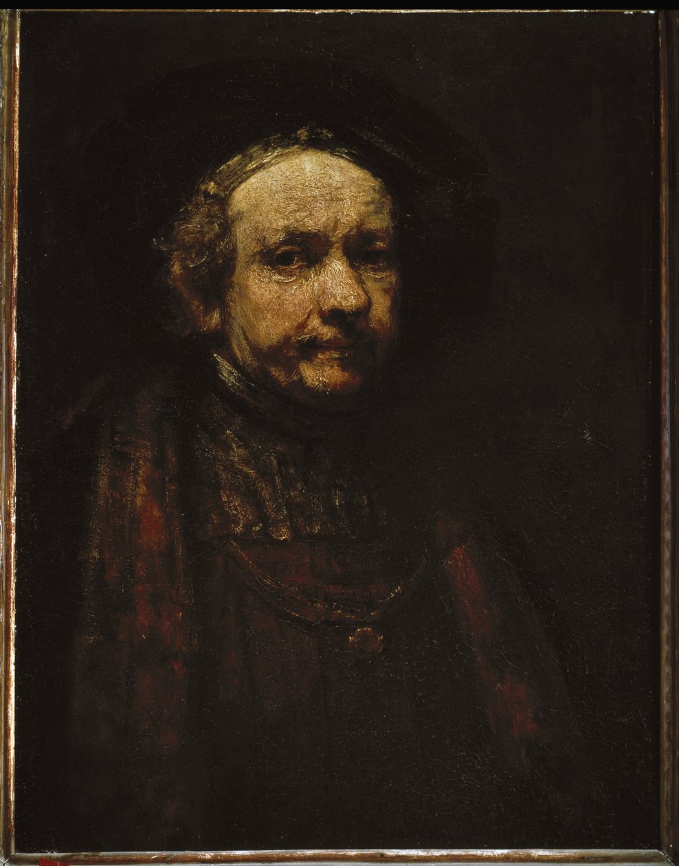 Omakuva. (öljy kankaalle tekijältä Rembrandt van Rijn