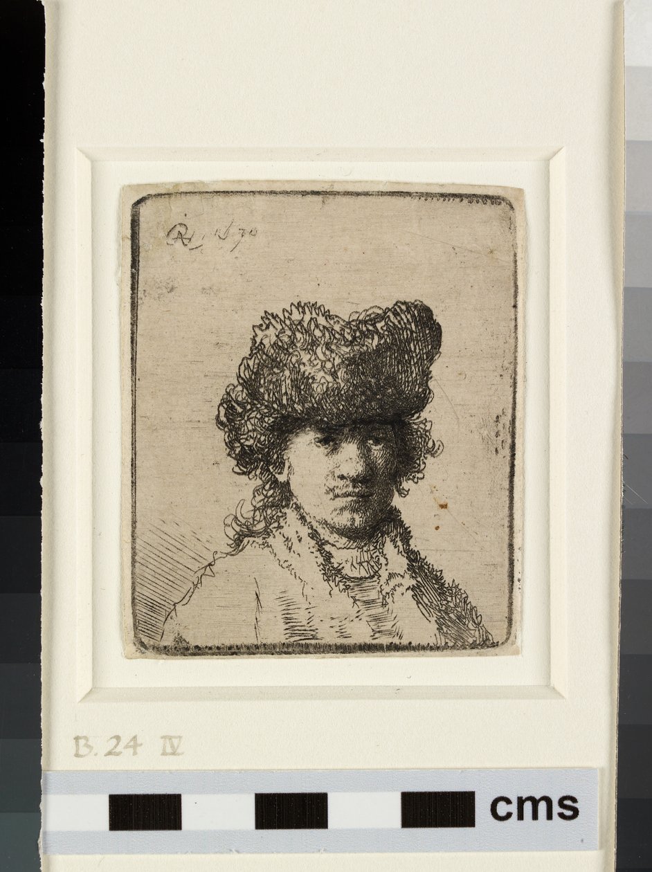 Omakuva turkislakissa tekijältä Rembrandt van Rijn
