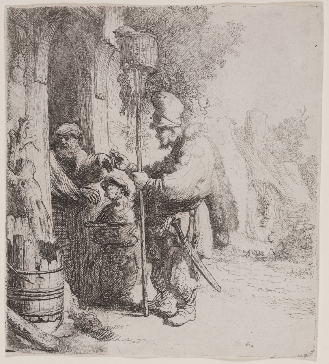 Rotan tappaja tekijältä Rembrandt van Rijn