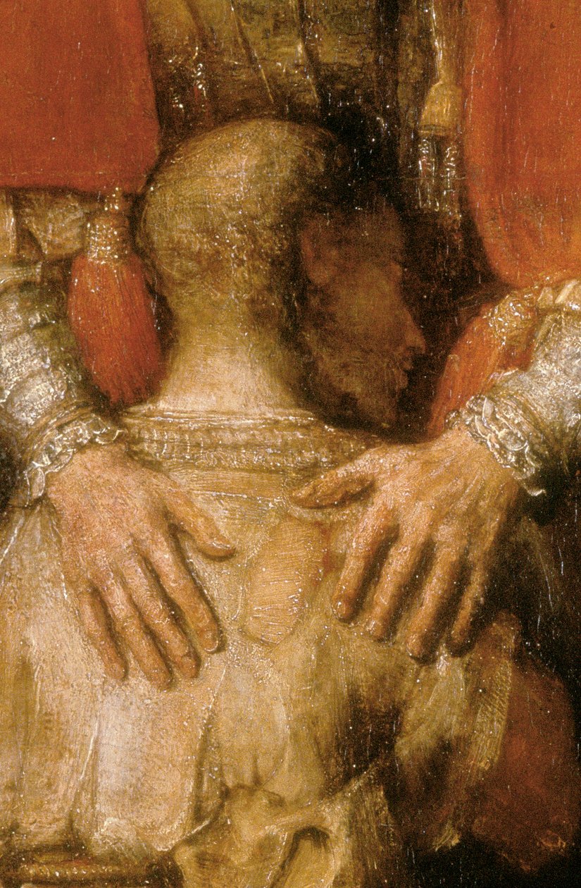 Tuhlaajapojan paluu tekijältä Rembrandt van Rijn