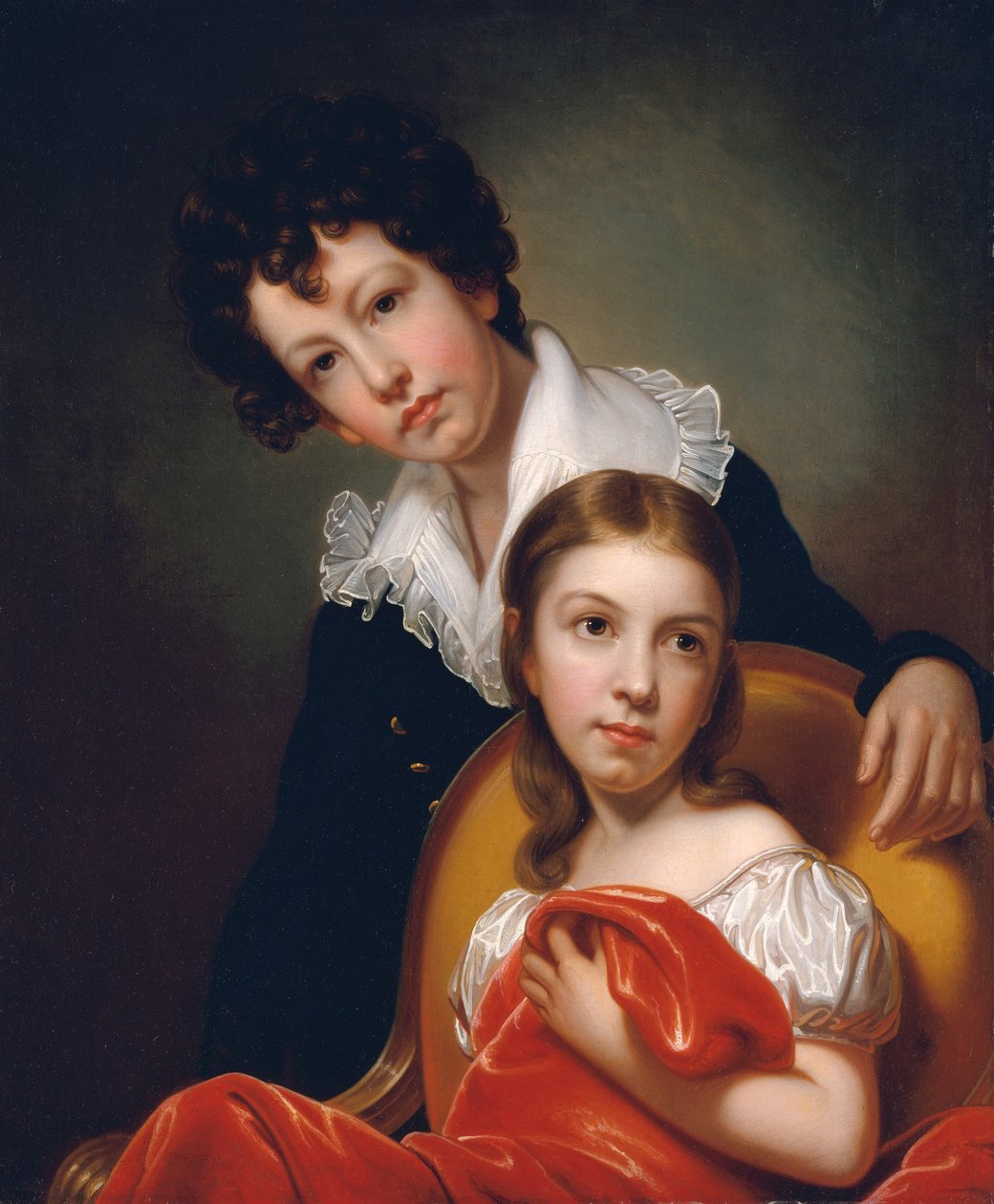 Michael Angelo ja Emma Clara Peale, n. 1826. tekijältä Rembrandt Peale