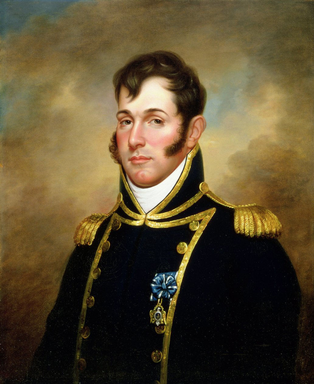 Oliver Hazard Perry (1785-1819), n. 1813-14 tekijältä Rembrandt Peale