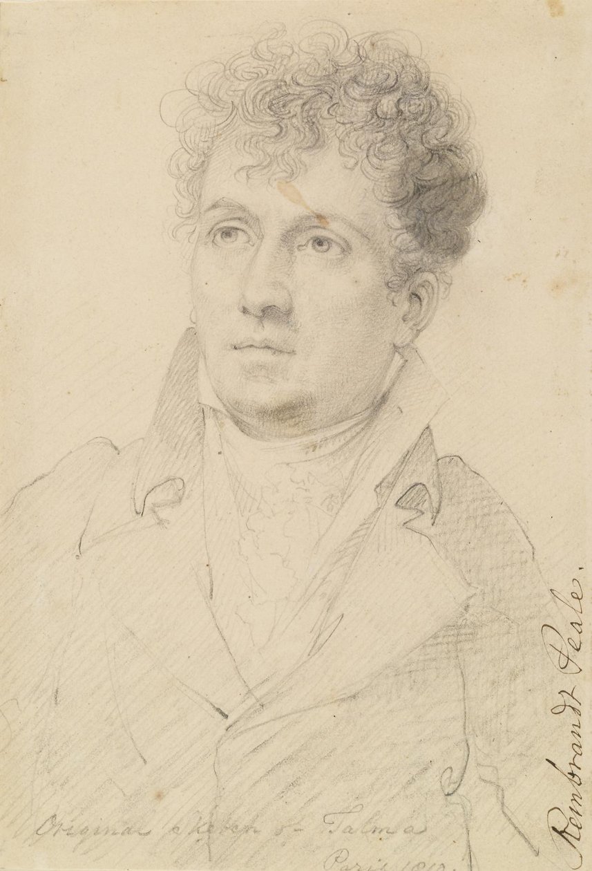 François-Joseph Talman muotokuva tekijältä Rembrandt Peale