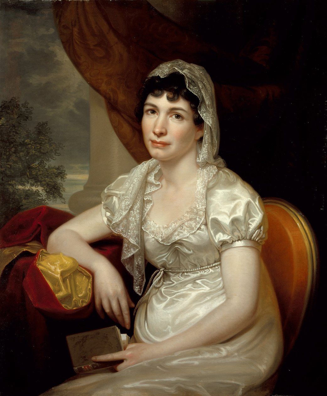 Jane Griffith Kochin muotokuva, noin 1817 tekijältä Rembrandt Peale