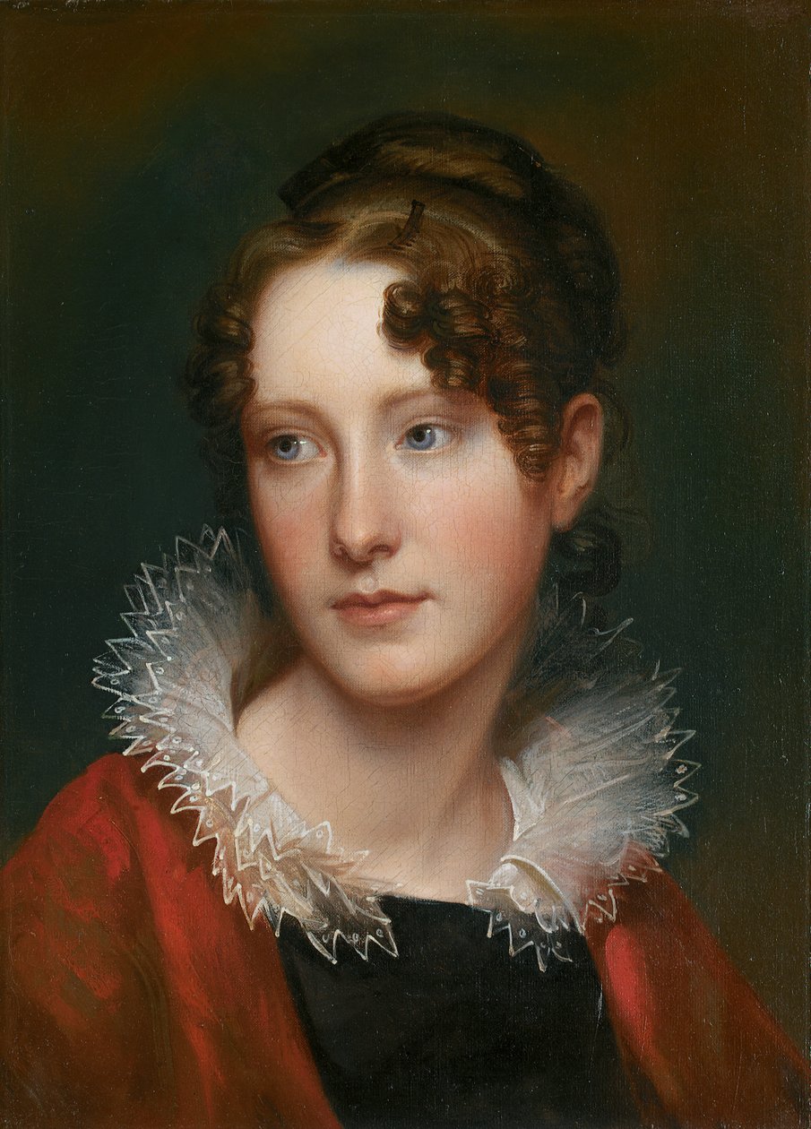 Rosalba Pealen muotokuva, n. 1820. tekijältä Rembrandt Peale