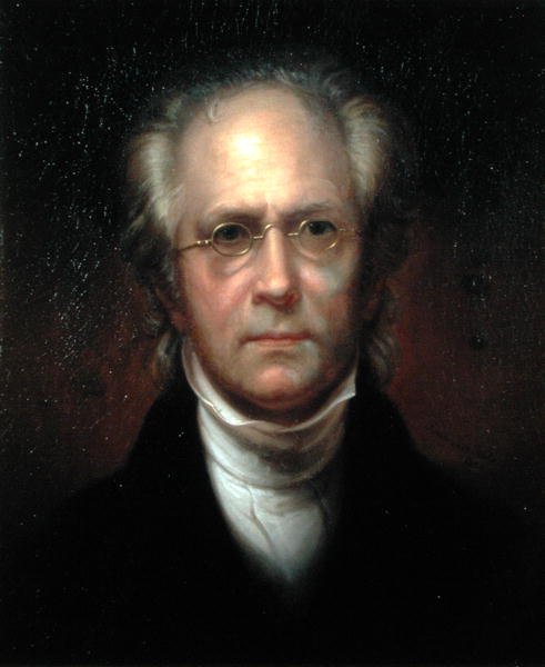 Omakuva (öljy kankaalle) tekijältä Rembrandt Peale