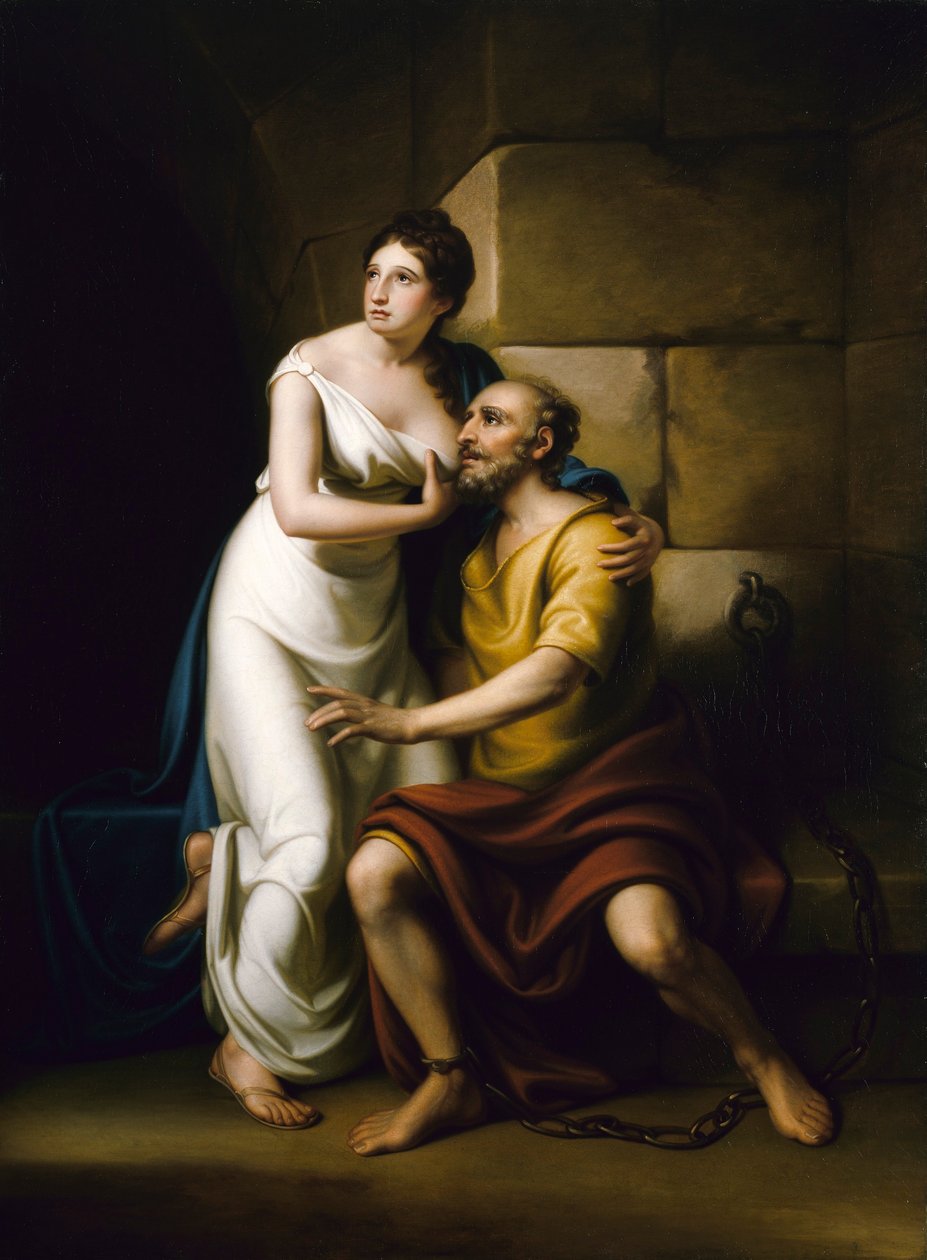 Roomalainen tytär tekijältä Rembrandt Peale