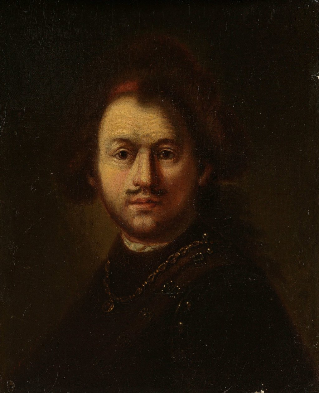 Rembrandt Harmenszin muotokuva. Reinistä tekijältä Rembrandt van Rijn (follower of)