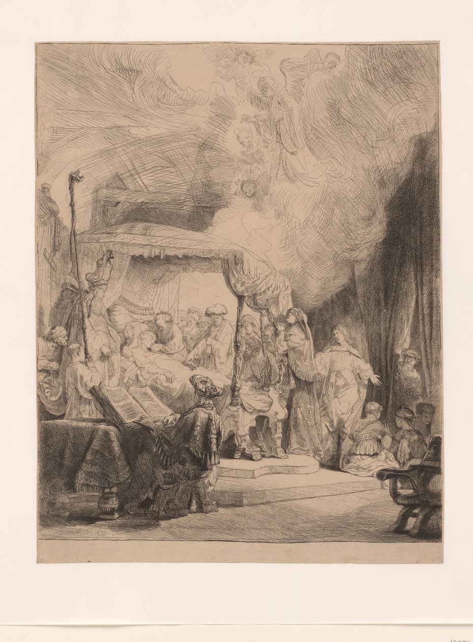Neitsyen kuolema tekijältä Rembrandt van Rijn (signed by artist)