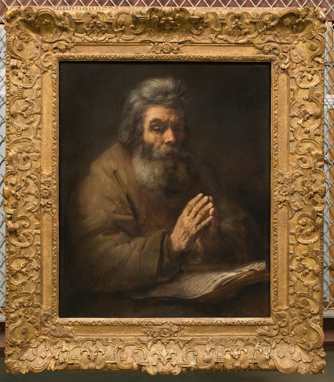 Parrakas mies, jolla on hattu, n. 1655-1660. tekijältä Rembrandt van Rijn