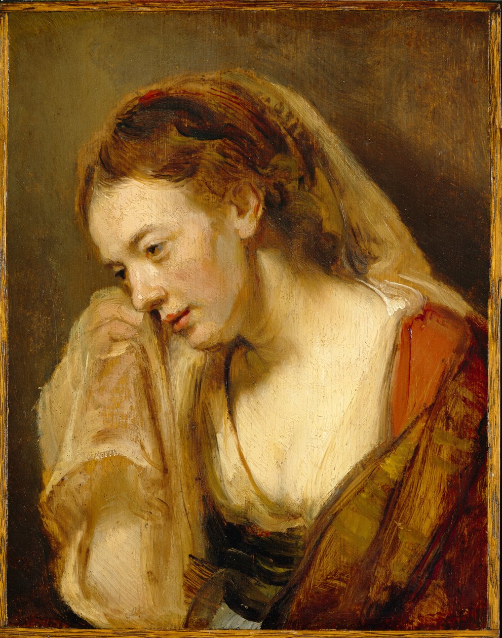 Itkevä nainen, noin 1647 tekijältä Rembrandt van Rijn