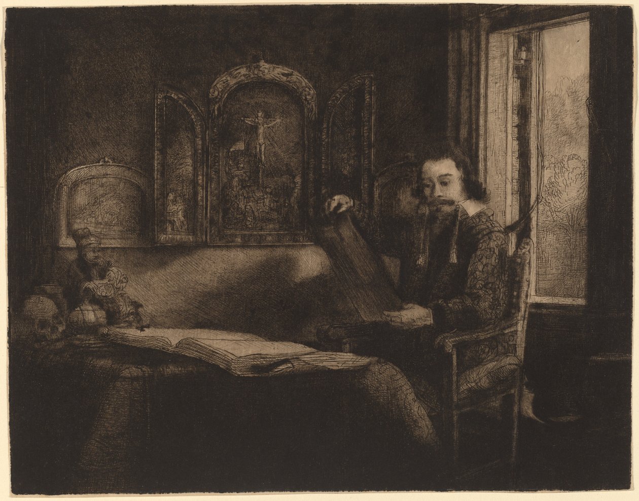Abraham ranska tekijältä Rembrandt van Rijn