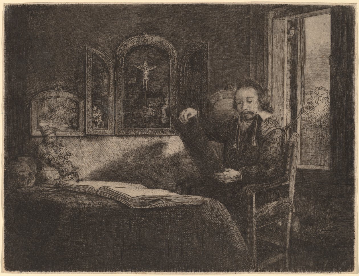 Abraham ranska tekijältä Rembrandt van Rijn