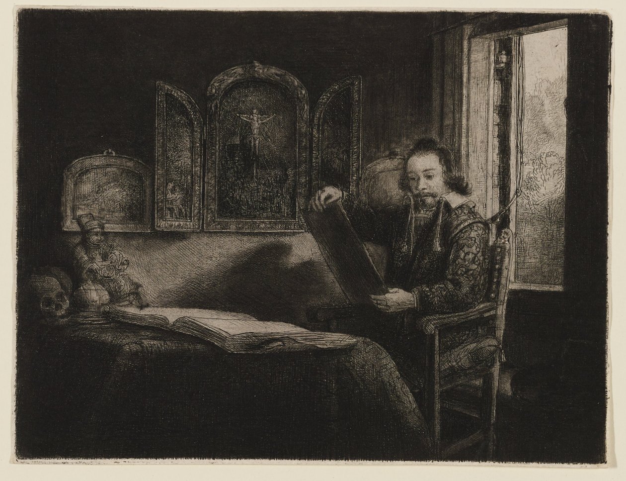 Abraham Francen tekijältä Rembrandt van Rijn
