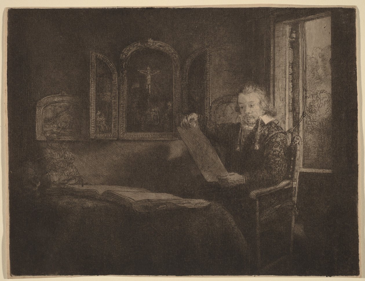 Abraham Francen tekijältä Rembrandt van Rijn
