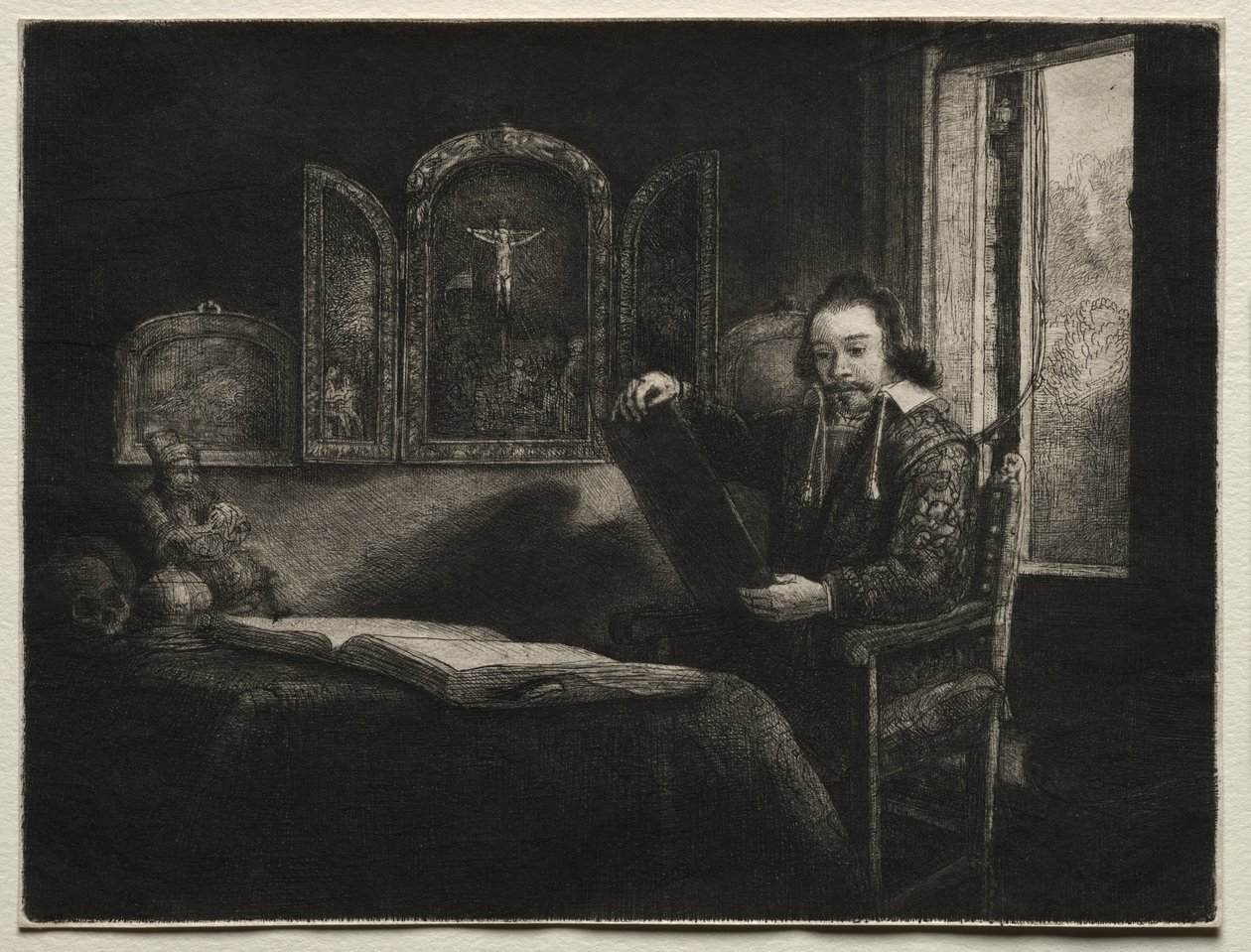 Abraham Francen, Apothecary, n. 1657. tekijältä Rembrandt van Rijn